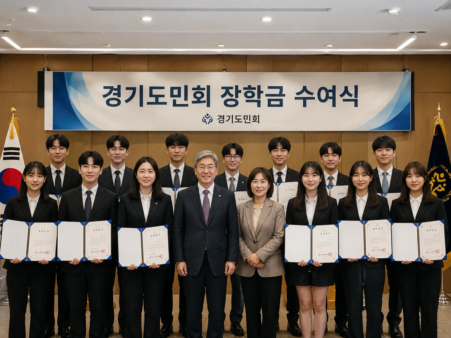 경기도민회 장학증서 수여식